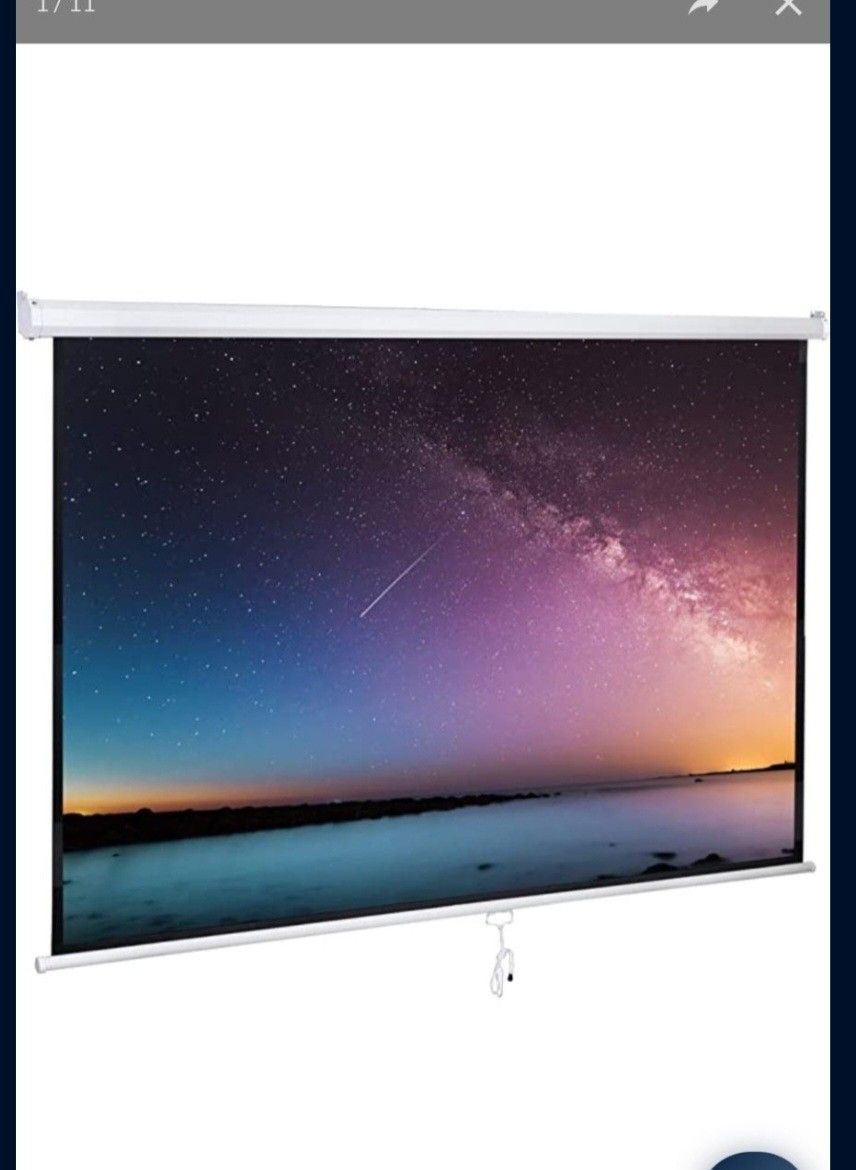 80 Inch Projector Screen