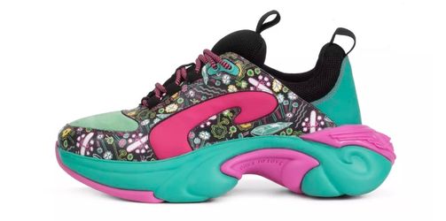 RareFluevog x Zandra Rhodes "Duesy" Sneakers – Limited Edition Size 7