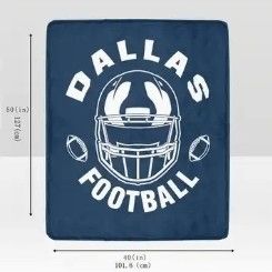 NEW:  50"x 60" COWBOYS TEAM BLANKEY