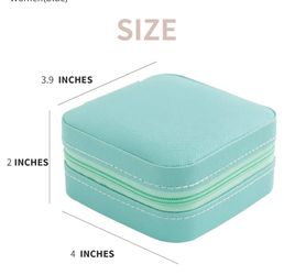 Blue Travel Jewlery Case 