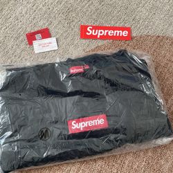 Supreme Box Logo Crewneck (FW22) Black Medium