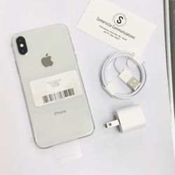 Factory unlocked iPhone x 256gb, excellent conditions store warranty