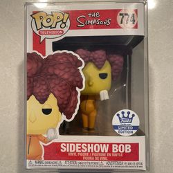 Sideshow Bob Funko Pop *MINT* Online Shop Exclusive The Simpsons 774 with protector Television Kelsey Grammar