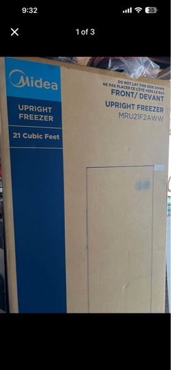 New standard up freezer