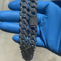 Moissanite Cuban Link Diamond Chain