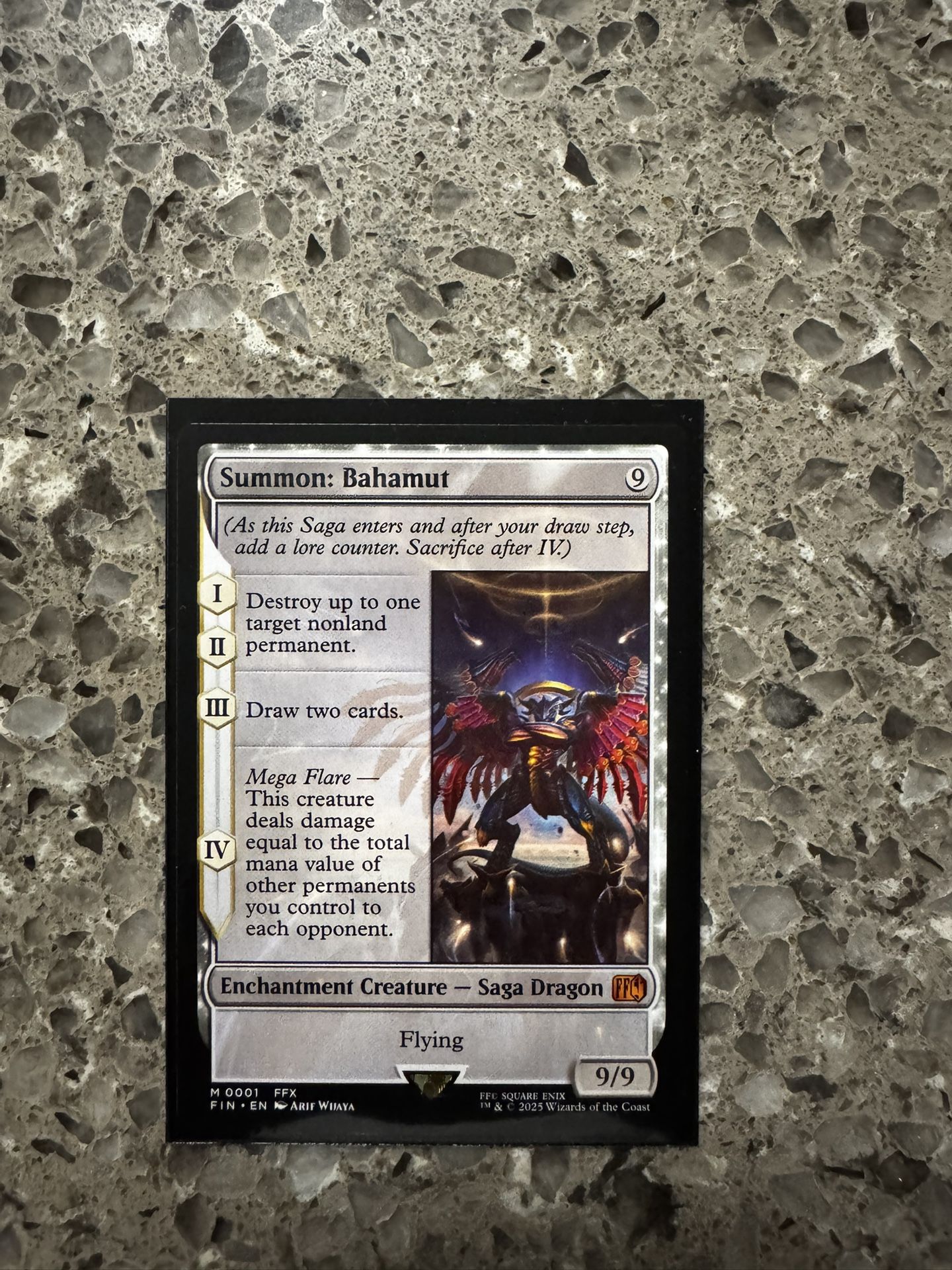 Magic The Gathering Summon Bahamut