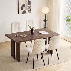 Dining Table for 4 -6 People 63" Large Dining Room Table $90 