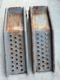 Heavy Duty Steel Car Ramps