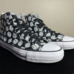 Converse Unisex Chuck Taylor All Star Pro Hi Dice Men’s 11 Woman’s 13  