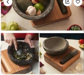 Princess house molcajete