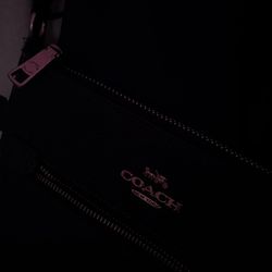black coach crossbody purse