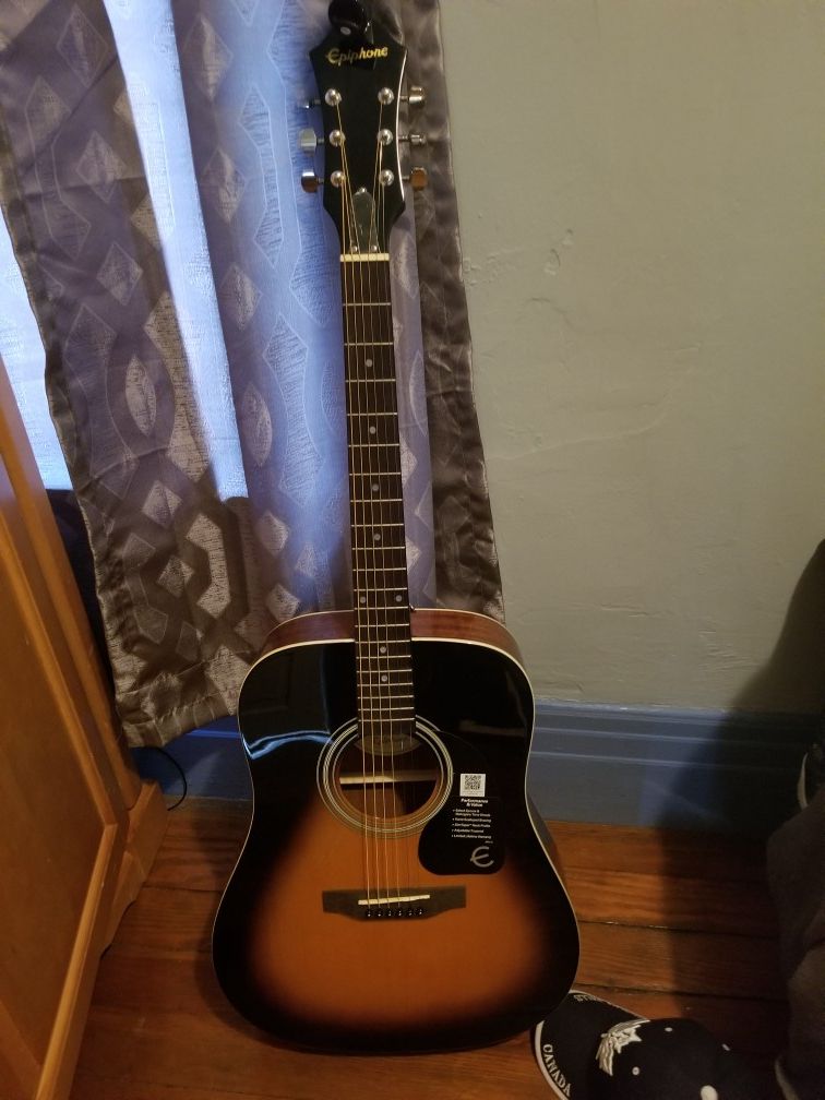 Epiphone acoustic guitar