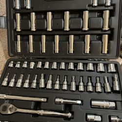 🔥 Premium 60+ Pc Chrome Socket & Bit Set – Like New – Priced to Sell!