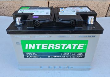 Car Battery Size H6 or 48 AGM