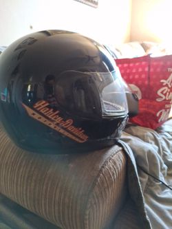 Vintage Harley-Davidson helmet