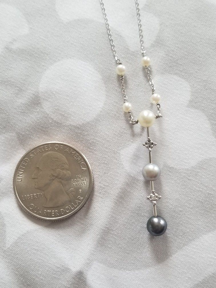 10k Pearl Necklace