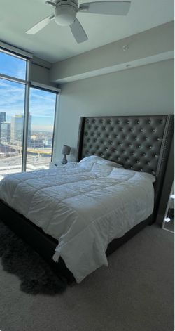 Queen size Rhinestone Headboard