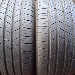 2 used Tires 215/55r17 Michelin 🤑 free Installation and balance ‼️ 👌 
