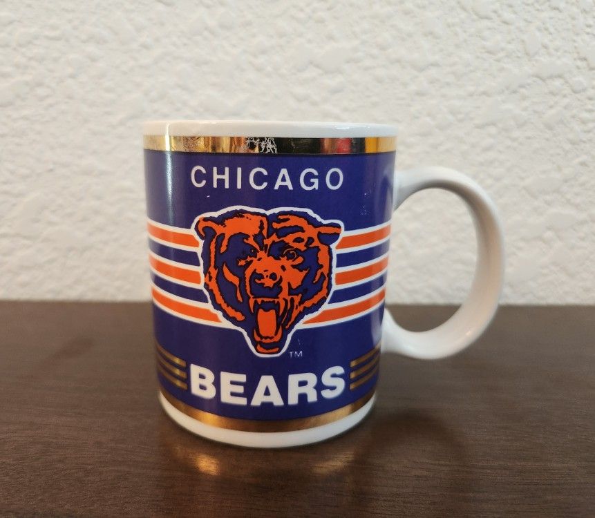 VINTAGE CHICAGO BEARS COFFEE MUG, PAPEL FREELANCE
