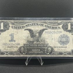 1899 1 Dollar Silver Certificate Black Eagle