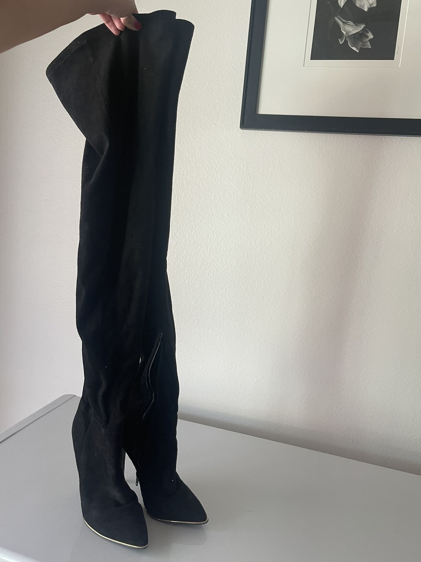 Over The Knee Boots Size 6