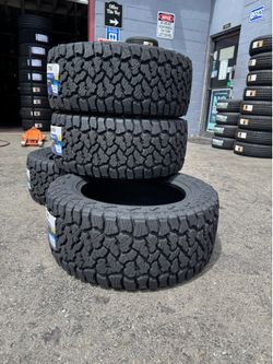33-12-50-20 all terrain Tires 1080$ installed free alignment