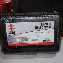 BI-metal hole saw kit