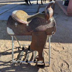 Western Rawhide saddle 