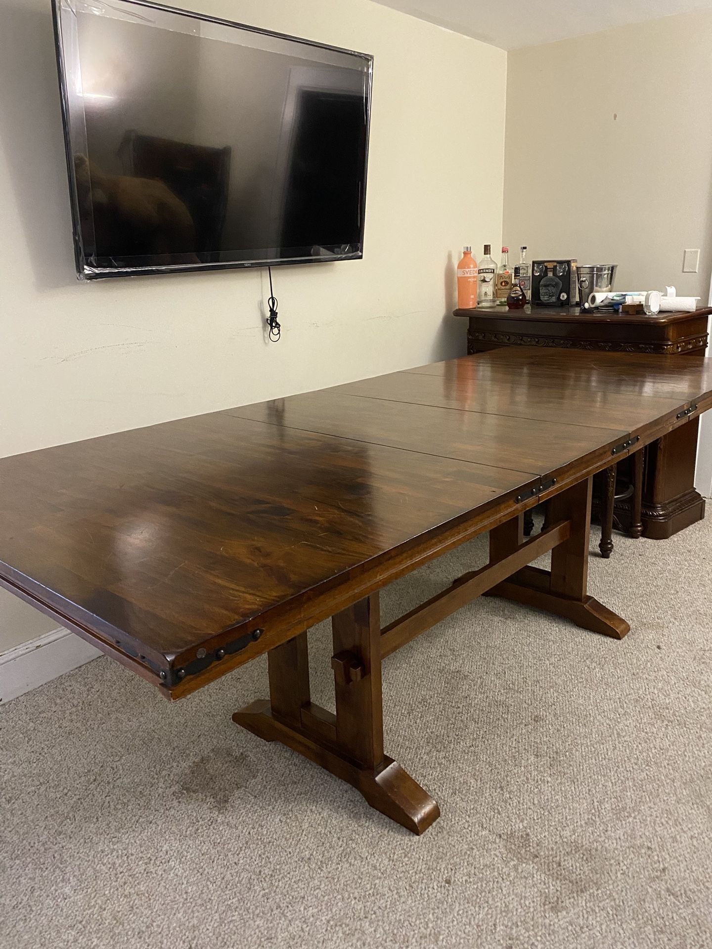 Bar Height Dining Table.