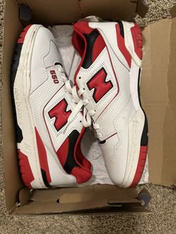 New Balance 550 White Red 