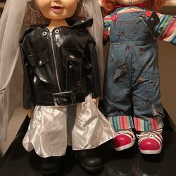 Chucky And Tiffany Dolls