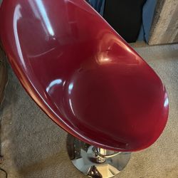 Red Barber Chair