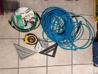 Air hoses and tools