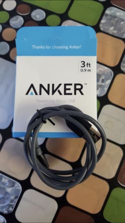Anker USB charging cable