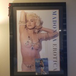 Autographed Madonna Erotica 