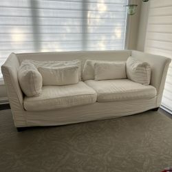 Cisco Linen Slip cover couch 