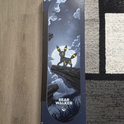 Pokemon Center x Bear Walker Umbreon Skateboard (limited out of 1600) (sealed in box)