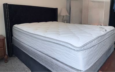 Serta Perfect Sleeper Presidential Suite X Euro Pillow Top Queen Mattress