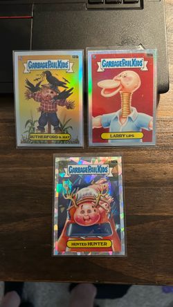 Garbage pail kids cards