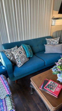 Couch and love seat