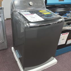 LG Agitator Medium Top-Load Washer (Monochrome Grey) 4.1 Cb Ft