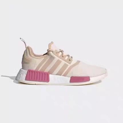 Adidas NMD_R1 Wonder White Halo Blush Beige Pink GZ7998 Women's Size 5.5
