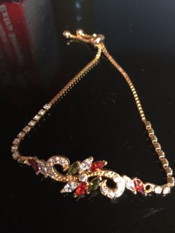 Gold 18k plated bracelet