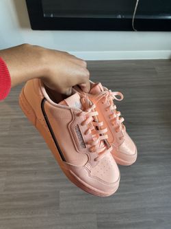 Adidas continental 80 pink size 7