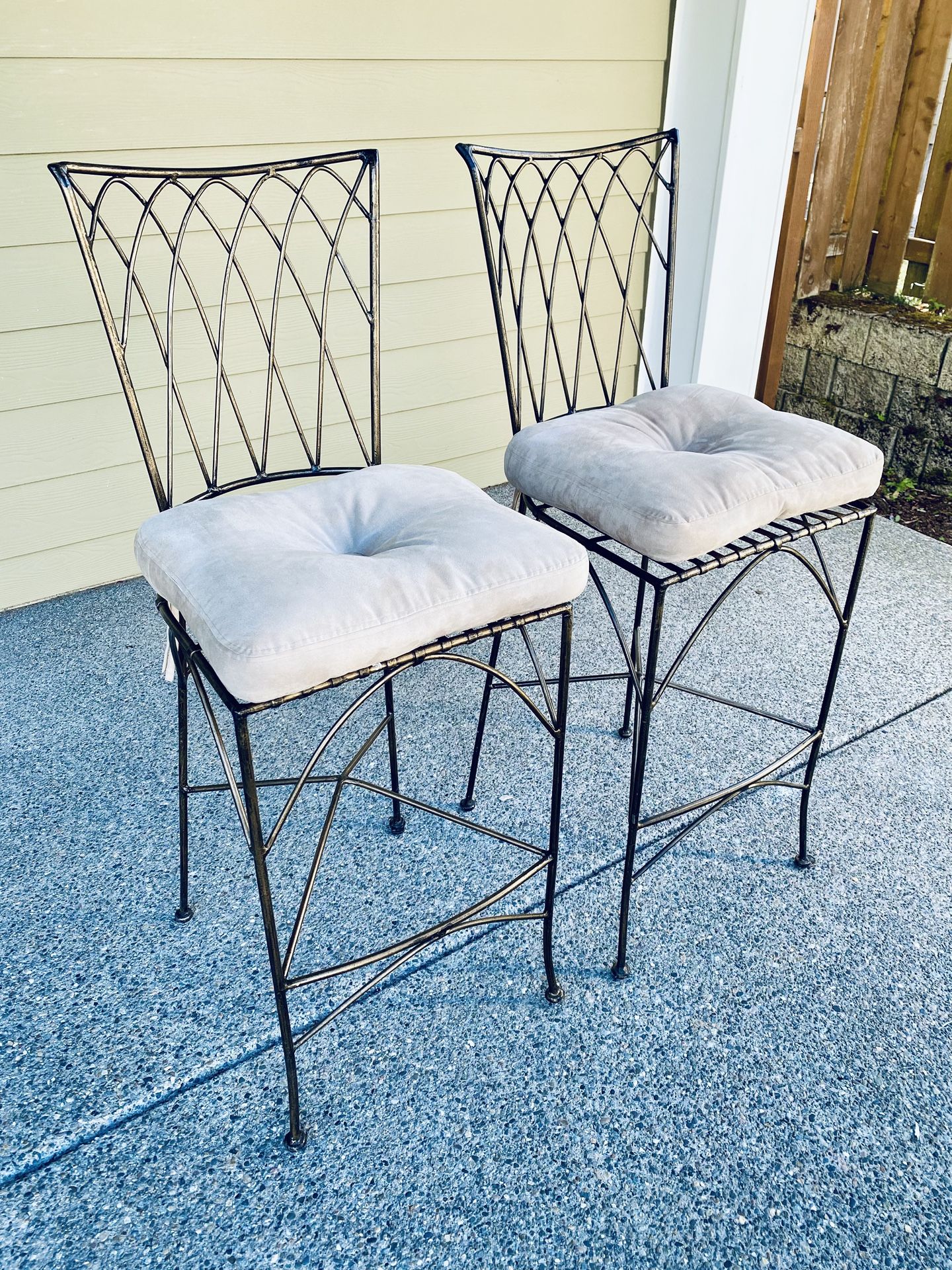 Bar Stools (bronze)