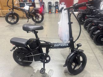 Folding electric bicycle