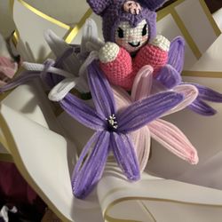 Boquets Crotchet Pipe Cleaners Hello Kitty 