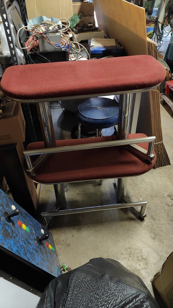 Japanese Arcade Bench Stool Candy Cabinet