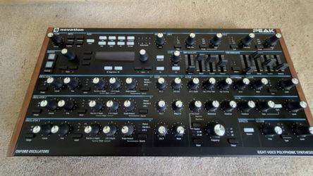 Novation Peak 8 Voice Polyphonic Synthesizer