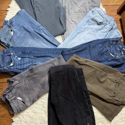 Take All Men’s Jeans 9pcs 32x32 